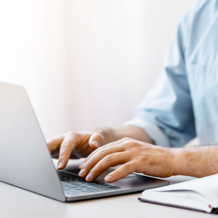 Bearded,Man,Freelancer,Working,On,Laptop,At,Home,Office,,Typing Bearded,Man,Freelancer,Working,On,Laptop,At,Home,Office,,Typing